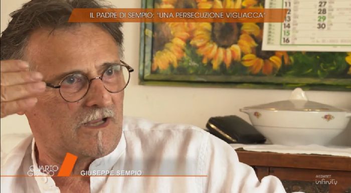 Quarto Grado, parla il padre di Andrea Sempio: "una persecuzione vigliacca, la nostra vita distrutta"