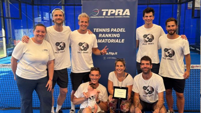 Padel, Trieste vola alle finali nazionali TPRA: le “Palle Stragirate” conquistano la Coppa Italia regionale!