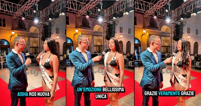 Aisha Ros è la nuova Miss Trieste Cafe 2025: «Un’emozione unica e inaspettata» (VIDEO)