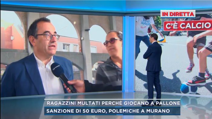 “50 euro per una partita”: a Mattino 5 lo scandalo delle multe ai bambini di Murano