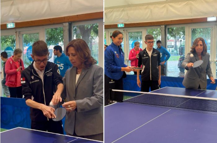 Matteo Parenzan, orgoglio triestino paralimpico di tennistavolo, protagonista alla Giornata dello Sport