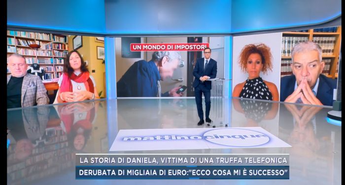 Mattino 5, la drammatica storia di Daniela: truffata con la tecnica della finta banca