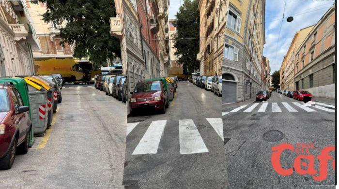 Tir intrappolato in via Commerciale: circolazione difficoltosa a Trieste