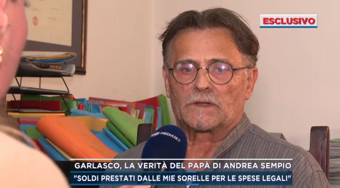 Mattino 5, padre di Andrea Sempio rompe silenzio: «40mila euro? Prestito familiare, non tangenti»