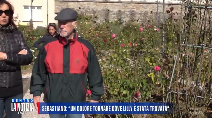 Seba commosso a "Dentro la notizia": «Un dolore tornare dove Lilly è stata trovata»