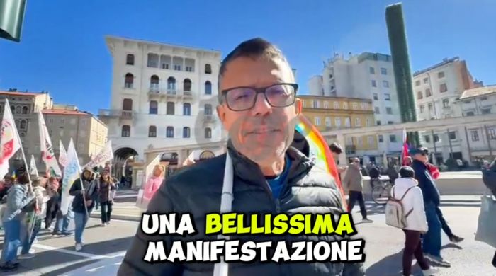 Corteo per Gaza, Menis (M5S): «Gli orrori del governo israeliano resteranno nei libri di storia» (VIDEO)