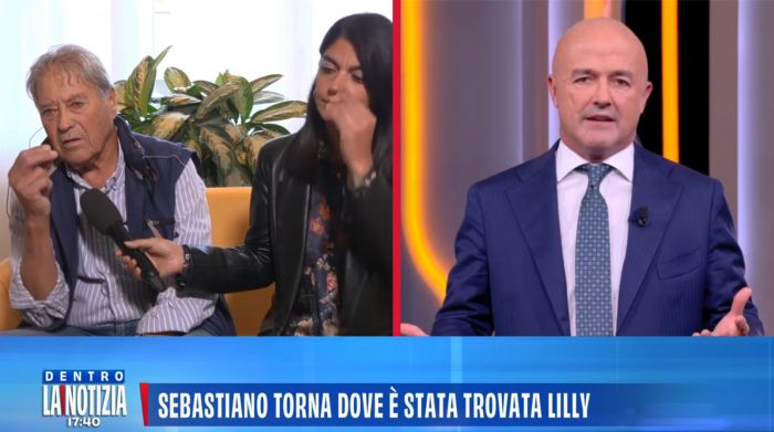 Lo stile senza tempo di  Sterpin nella sua prima diretta televisiva a "Dietro la notizia" 