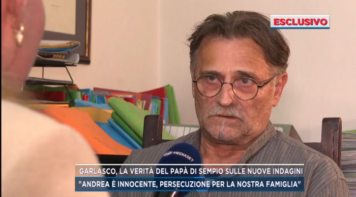 Garlasco, a Mattino Cinque parla il padre di Sempio: “Mio figlio è innocente, vogliamo solo la verità”