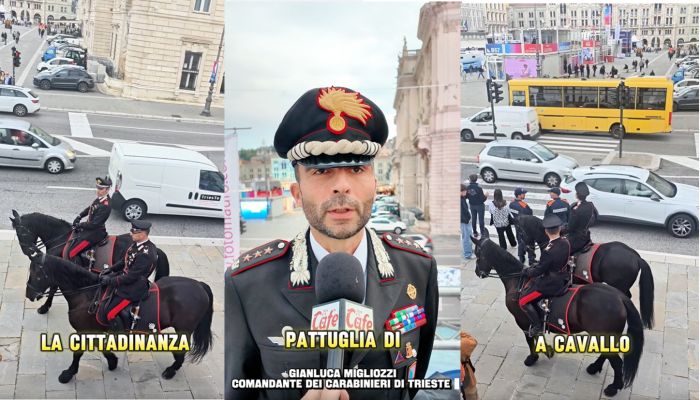 In Barcolana tornano i Carabinieri a cavallo, Comandante “Un ponte tra passato e futuro” (VIDEO)