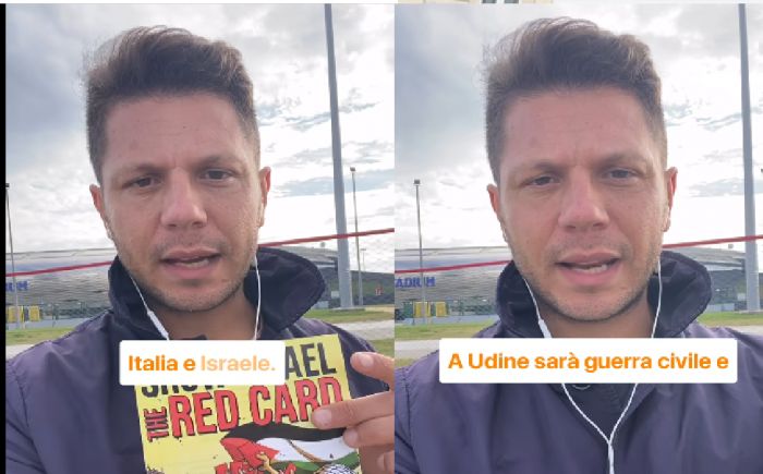 Italia-Israele a Udine, “Se ci saranno feriti la colpa sarà loro”: Ugo Rossi attacca governo e autorità (VIDEO)