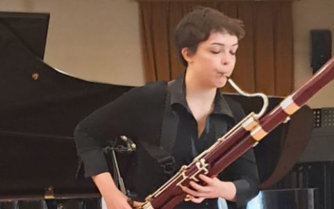 La fagottista triestina Martina Miniussi, vince il concorso “Giovani Talenti Femminili della Musica”