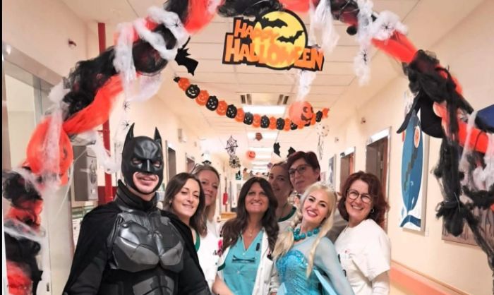 Halloween al Burlo: sorrisi, colori e tanto cuore nel reparto di pediatria