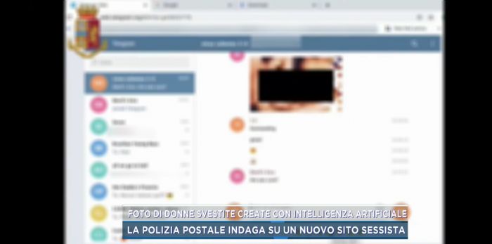 Mattino Cinque denuncia il nuovo orrore del web: foto di donne svestite create con l’intelligenza artificiale