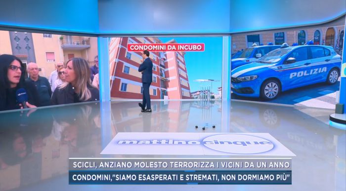 Mattino 5, la follia del volume: 86enne assedia i vicini con la musica a tutto spiano, “ho diritto di ascoltarla”