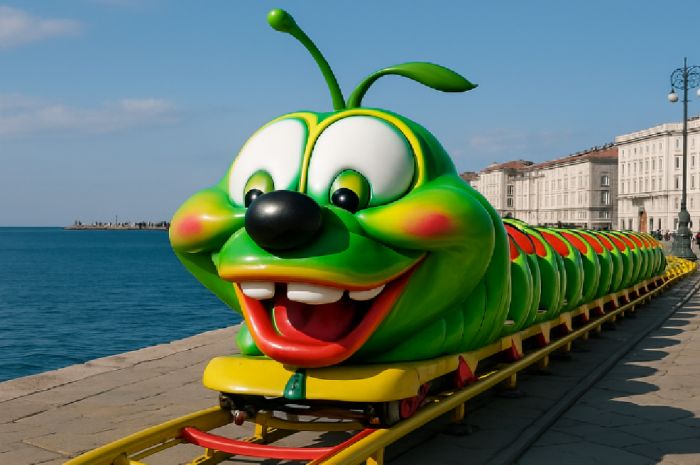 Trieste, simpatica idea di un cittadino: “Un brucomela lungo le Rive, così la città torna a sorridere!”