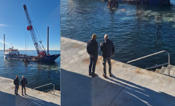 Barcola, ripartono i lavori di ripristino delle scogliere: sicurezza e memoria per la costa triestina