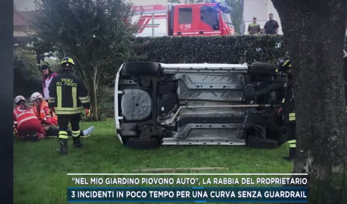 Mattino 5 , “Nel mio giardino piovono auto”: la rabbia del pensionato che vive nella paura