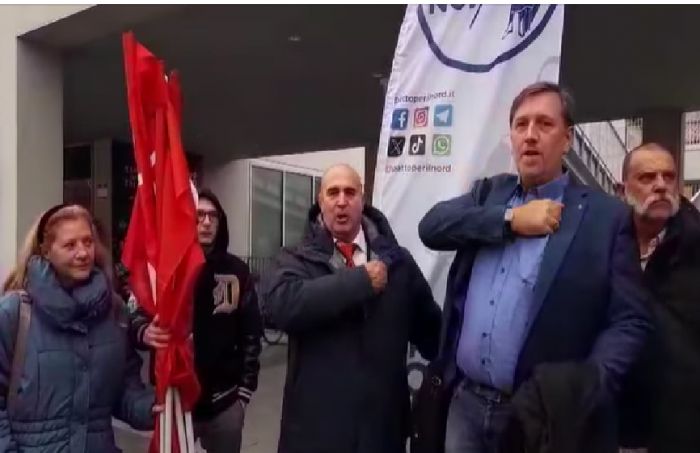 Giorgio Marchesich a Treviglio: «Oggi scriviamo la storia del Nord e di Trieste» (VIDEO)