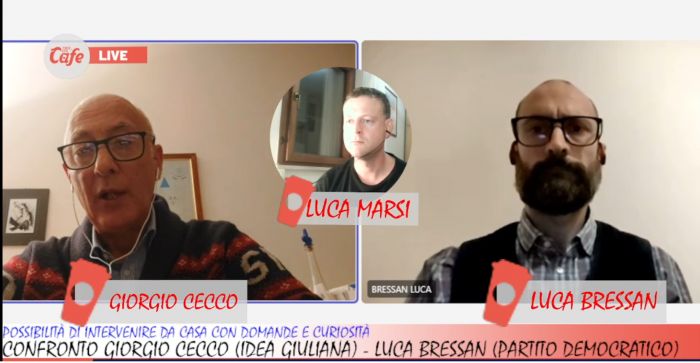 Cecco “Serve più festa”, Bressan replica “servono più dati”: il duello sul Natale triestino (VIDEO)