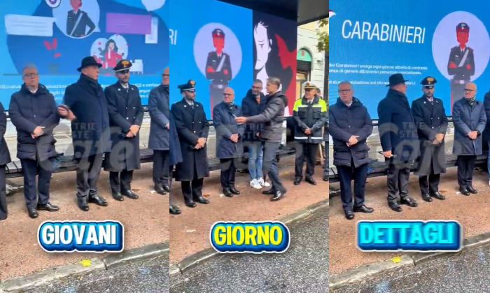 Luminosa diventa simbolo del no alla violenza di genere, parte campagna dei Carabinieri (VIDEO)