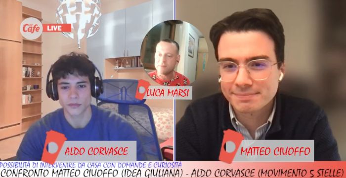 Natale a Giovani al voto, Ciuoffo: “Luci che scaldano città”, Corvasce: “Meglio investire su asili” (VIDEO)