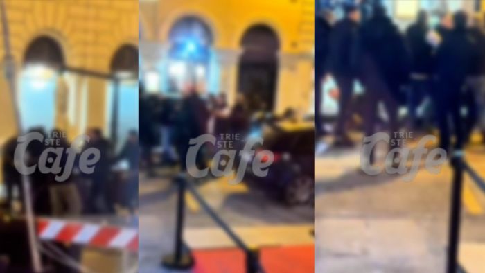 Maxi rissa nella notte in piazza Ponterosso: calci, pugni e tensione per diversi minuti (VIDEO)