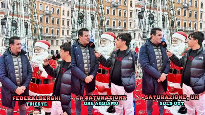 Turismo a Trieste, Federalberghi: «Dicembre sarà un mese sfavillante, Capodanno sold-out» (VIDEO)