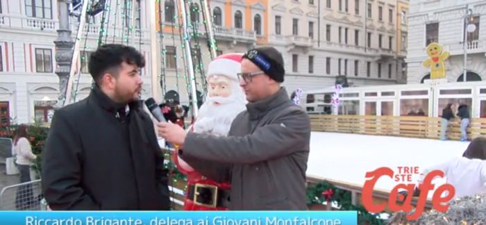 Giovani in prima linea, Riccardo Brigante porta  scossa nuova da Monfalcone a Ponterosso (VIDEO)