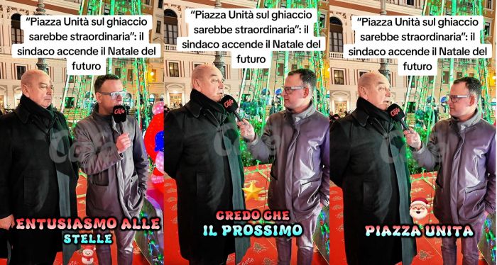 Pista di pattinaggio 2026, Dipiazza: “Piazza Unità sul mare con il ghiaccio sarà qualcosa di straordinario” (VIDEO)