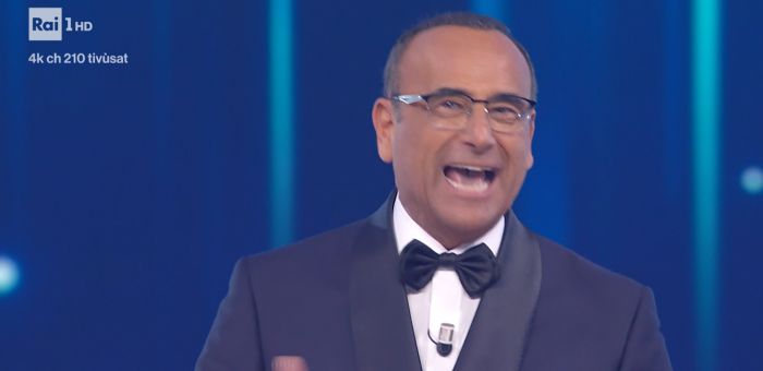*Sanremo al via con la voce di Baudo: "Benvenuti al Festival"