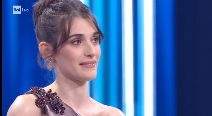 Sanremo, arriva Pilar Fogliati e interpreta "Uvetta"