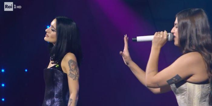 Sanremo, Levante e Gaia scatenate su "I maschi"