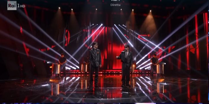 Sanremo: Lda e Aka 7Even fanno ballare l'Ariston