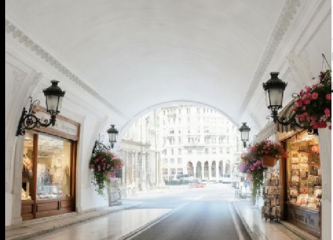 Un passaggio elegante e luminoso: la visione di un triestino per la galleria Sandrinelli