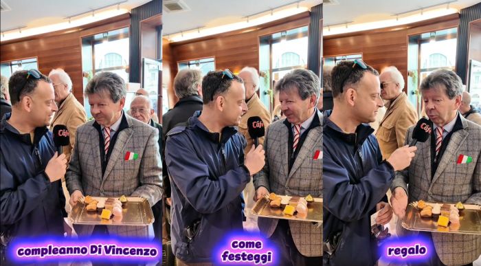 Vincenzo Rovinelli spegne le candeline tra fiori e progetti: “Trieste sempre al centro” (VIDEO)