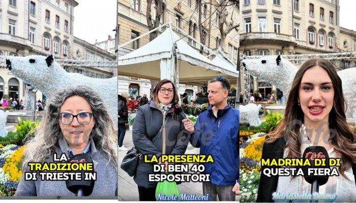 Viale in festa per Trieste in fiore: 40 espositori e un messaggio forte su ambiente e solidarietà (VIDEO)