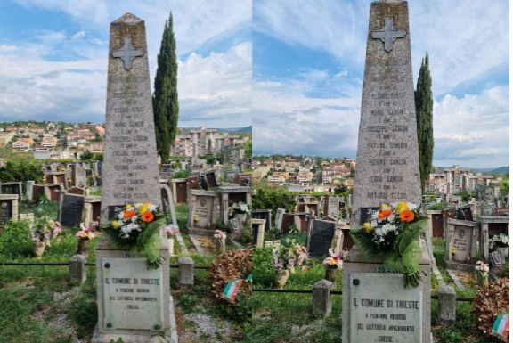 110 anni dal bombardamento di Servola, “Vittime innocenti da ricordare”: deposti fiori sulla stele
