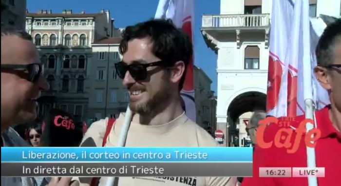 Corteo 25 aprile a Trieste, “Non solo commemorazione ma festa”: il messaggio di Laterza (VIDEO)