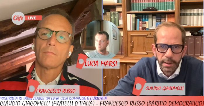 Russo: “Trieste è più insicura con il centrodestra” – Giacomelli: “Noi i risultati li portiamo”. (VIDEO)
