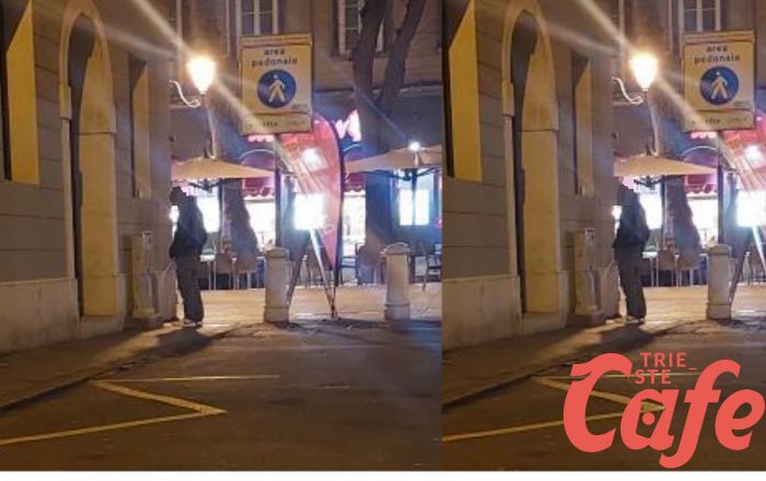 Squallido degrado in viale XX Settembre, ragazzo URINA (!!!) davanti a tutti 