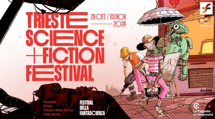 Zerocalcare firma il poster 2024 di Trieste Science+Fiction festival