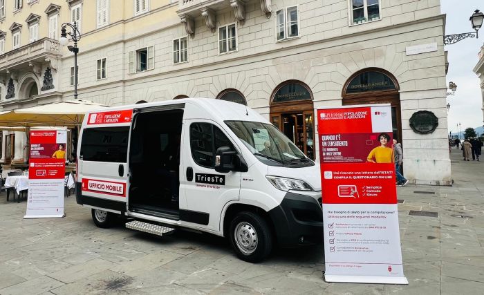 Censimento 2025: gli appuntamenti con l'ufficio mobile dal 1 al 5 dicembre
