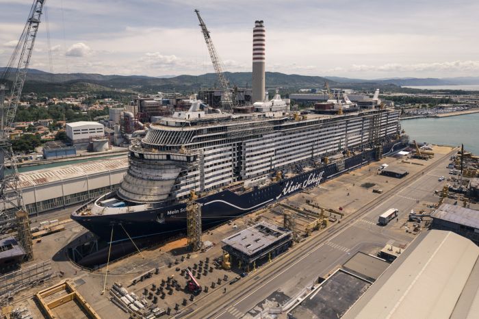 Fincantieri vara a Monfalcone “Mein Schiff Flow”: la crociera del futuro è sostenibile