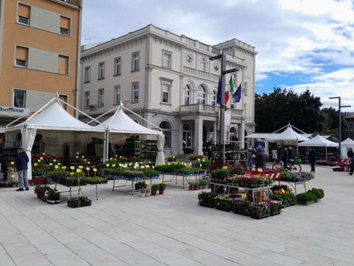 Inaugurata la IX edizione di Monfalcone in fiore 2024 in programma fino al 28 aprile a Monfalcone