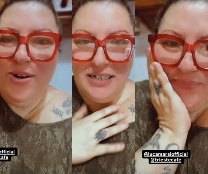 "Oggi è un buongiorno" Samantha ringrazia Trieste Cafe per la community sicura che ha costruito (VDEO)