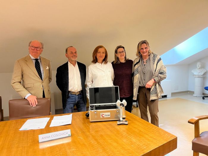 Distretto sanitario 2, nuova apparecchiatura medica oculistica donata dalle Fondazoni Casali