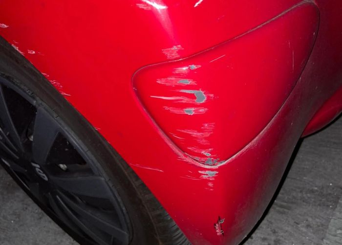 San Giuseppe della Chiusa, auto rigata e fuga: “Chi ha fatto il danno si faccia avanti”