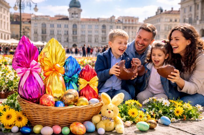Trieste, riciclo selvaggio delle sorprese già dal mattino di Pasqua: tra scambi, vendite e sfoghi social
