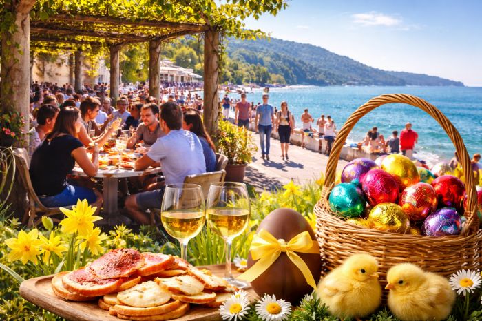 Trieste pronta alla Pasqua, attesa alle stelle tra abbuffate, gite e migliaia di uova da scartare