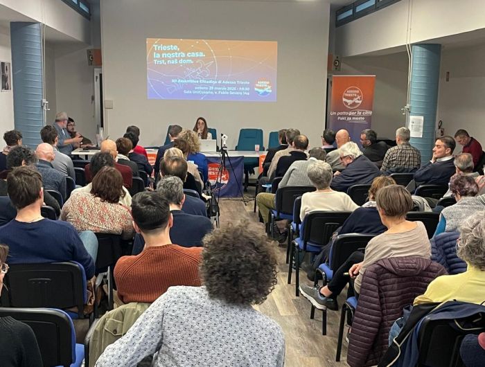 Adesso Trieste lancia la proposta di una coalizione civica, municipalista e progressista per le comunali 2027